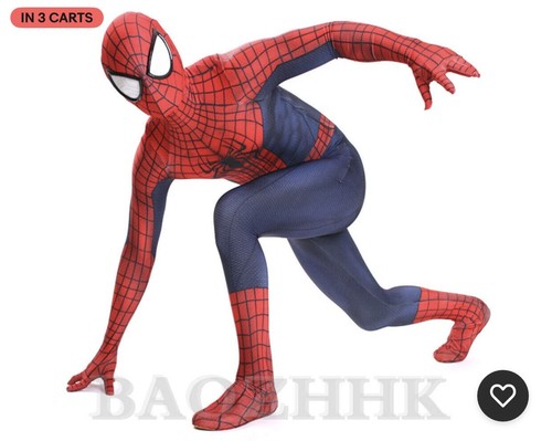 Costume spider man - spider-man, bambini