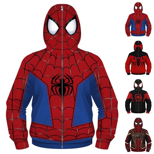 Felpa spiderman full zip - spiderman, con