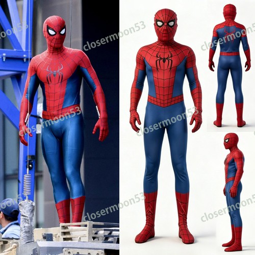 Costume cosplay tuta spiderman - costume,