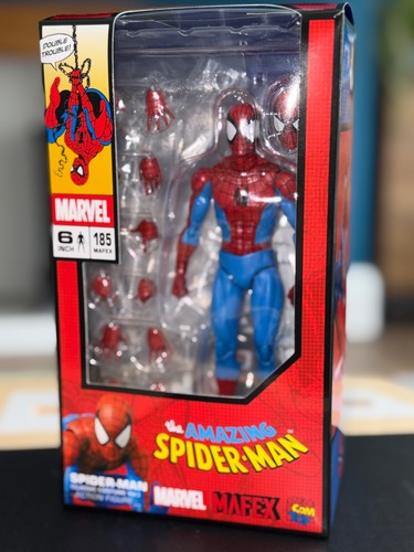 Mafex 185 spider man - n.185, spider-man