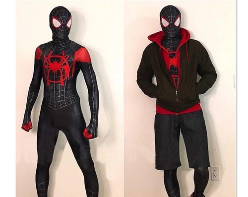 Costume miles spiderman tuta - costume,
